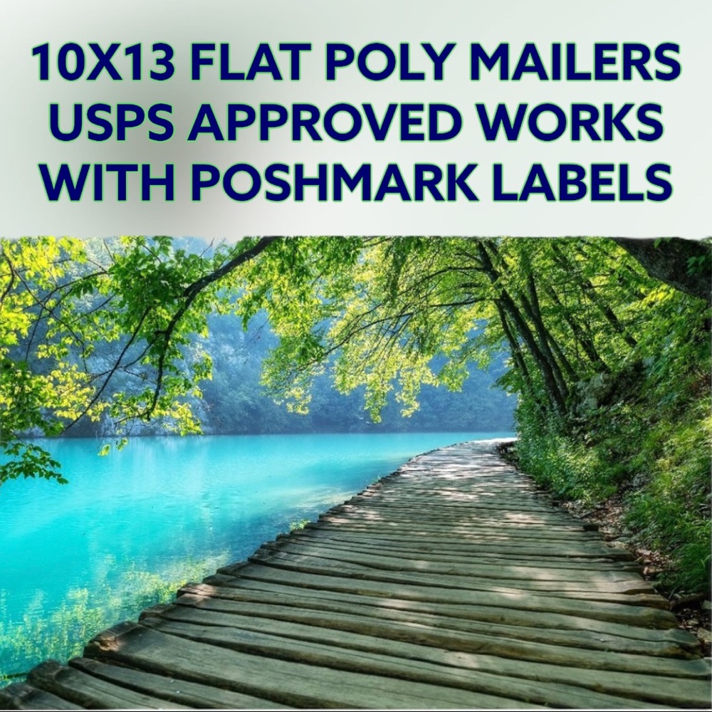 50 10X13 Poly Mailers Plitvice Lakes, Shipping Envelopes PRICE FIRM - Picture 6 of 8